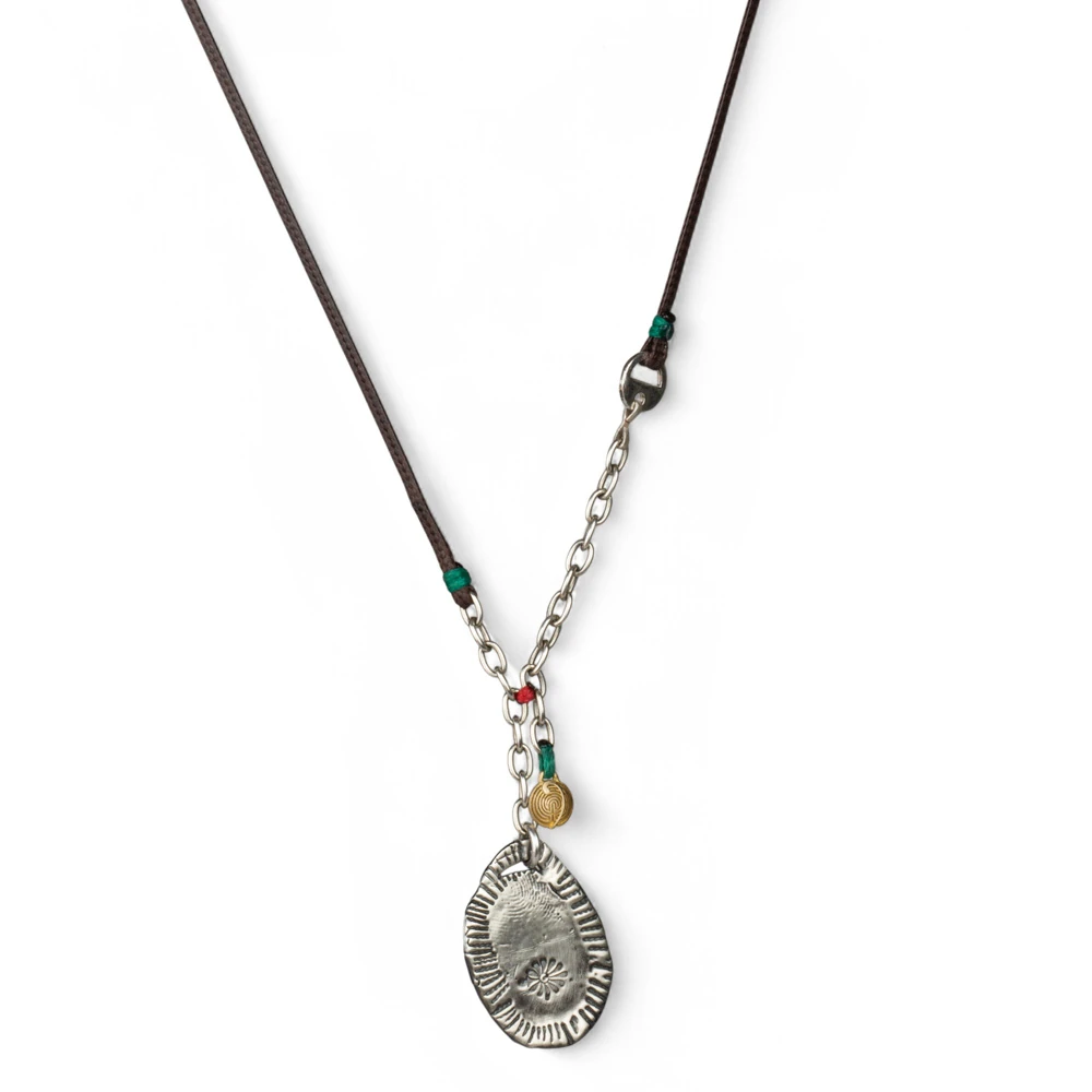 Fersknit - Gümüş Yaşam Mührü Kolyesi Unisex