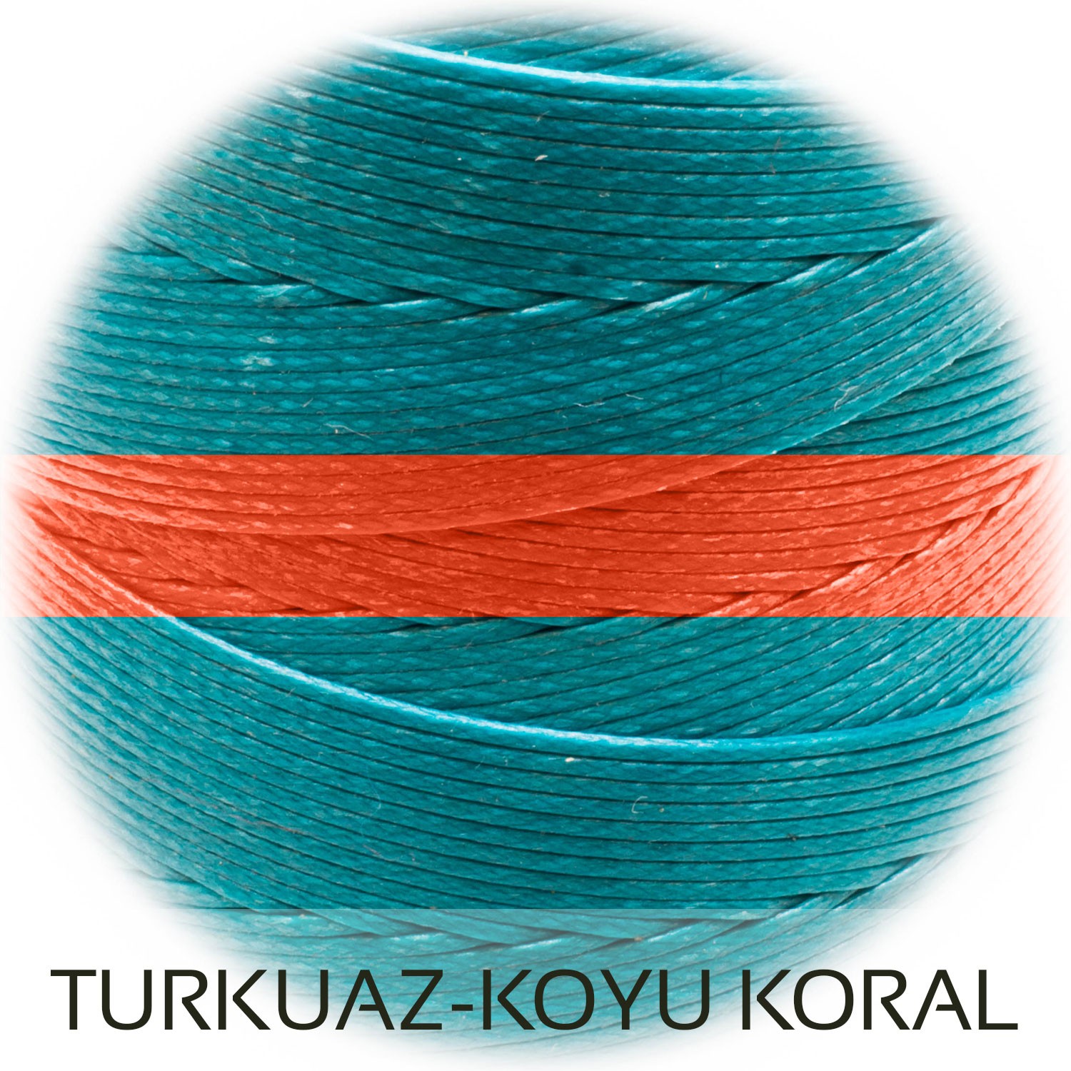 Turquoise-Dark Coral