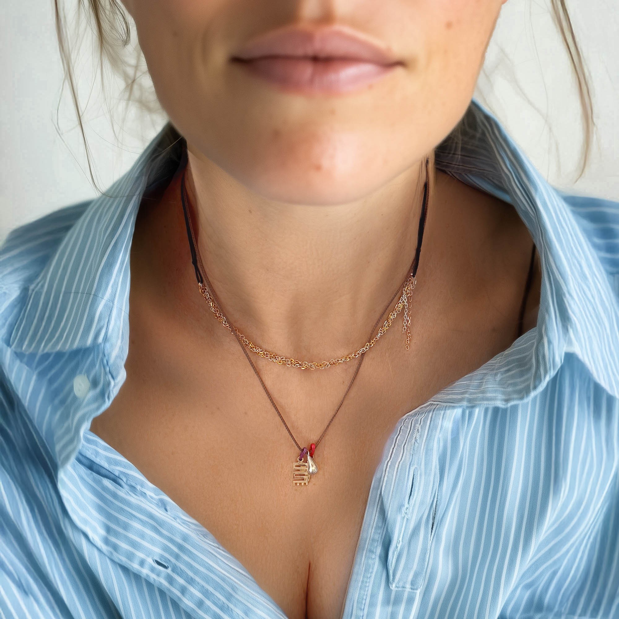 Fersknit - Silver Diversity Necklace Unisex