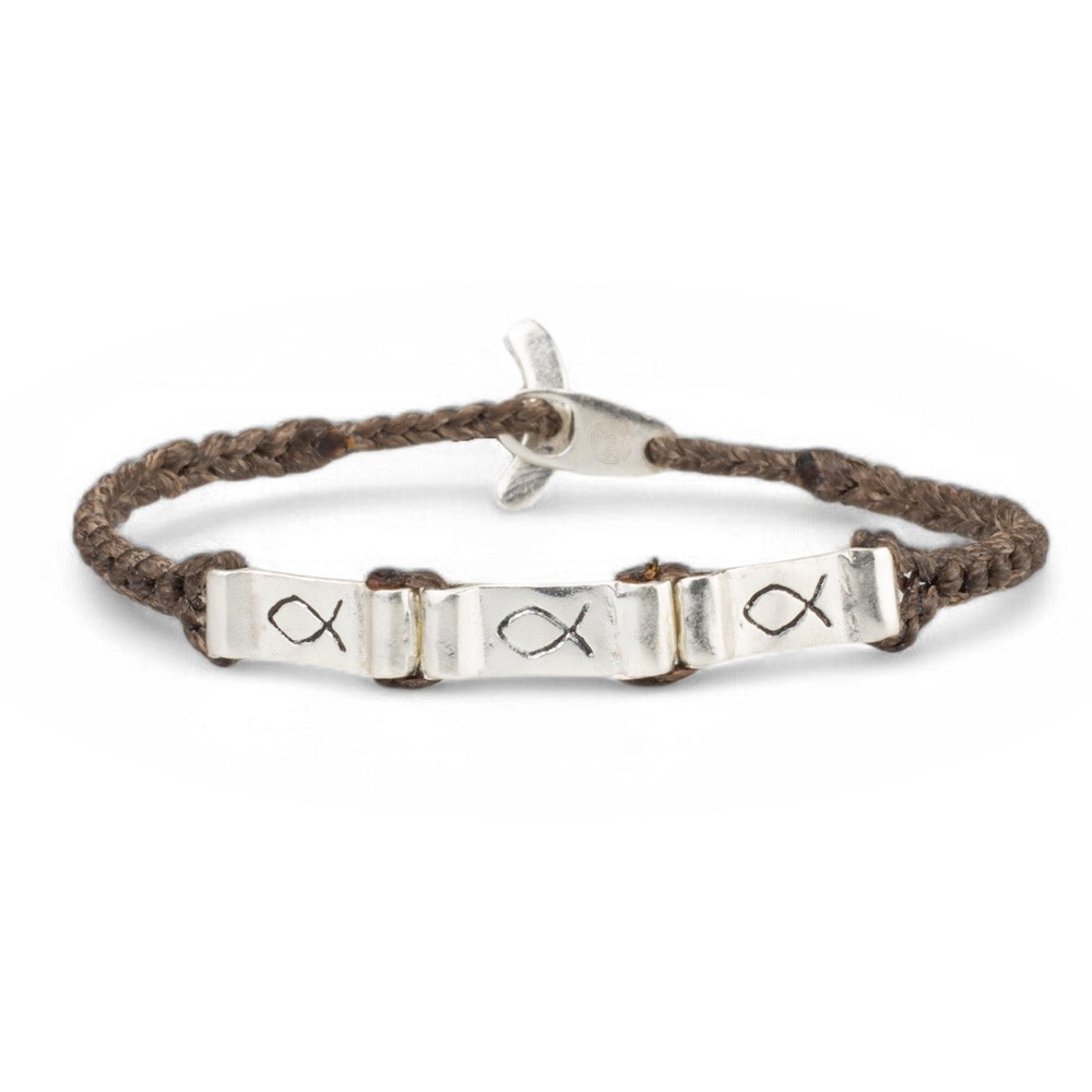 Fersknit - Unisex Silver Synergy Bracelet