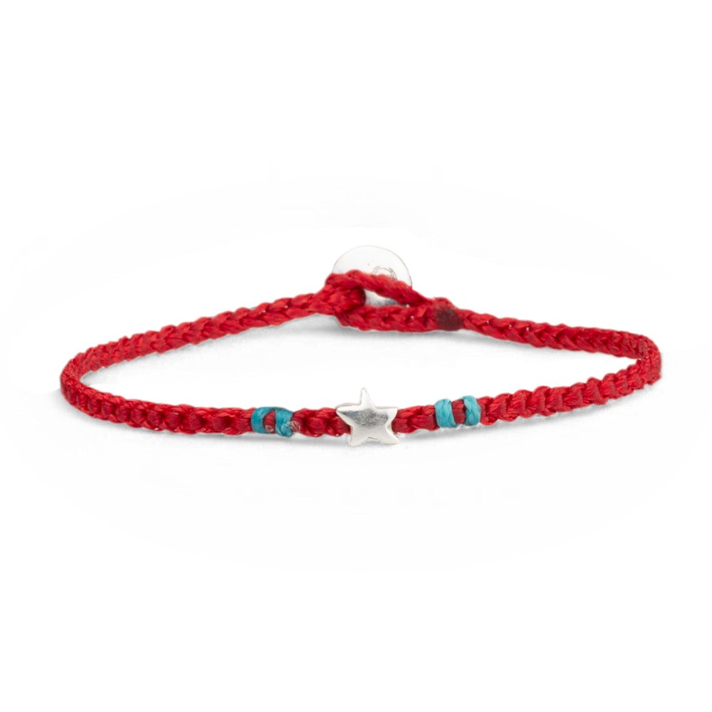 Fersknit - Unisex Silver Bracelet with Mini Success Symbol