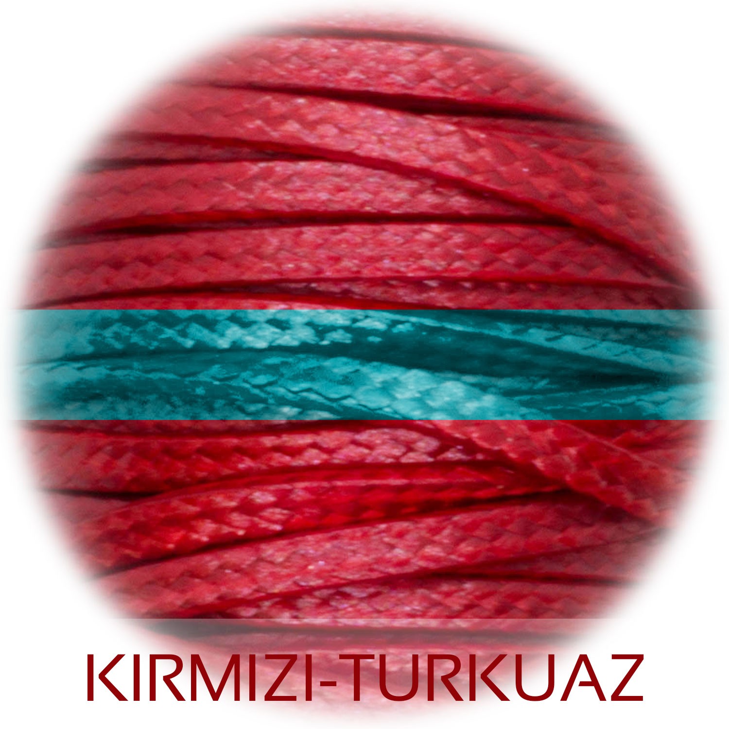 Red-Turquoise (Flat)