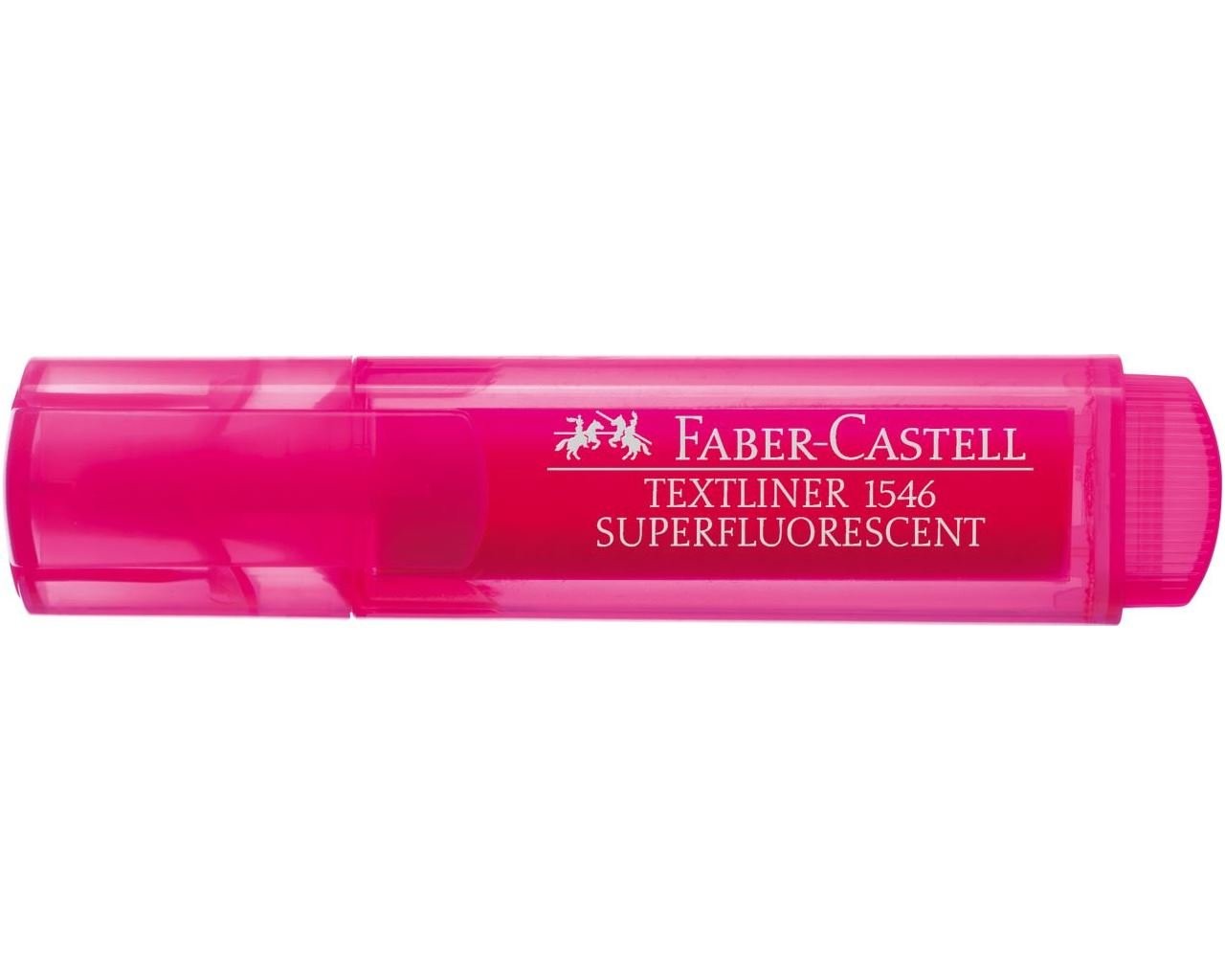 Faber-Castell Fosforlu Kalem Şeffaf Gövde Pembe