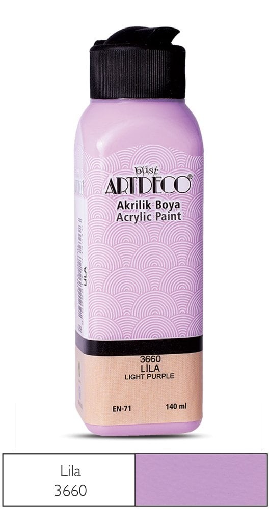 Artdeco Akrilik Boya 140 Ml Lila 3660