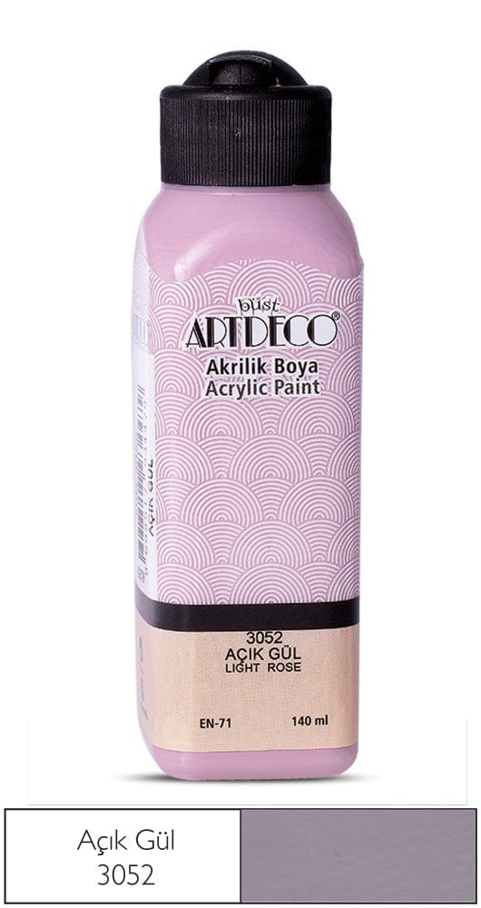 Artdeco Akrilik Boya 140 Ml Açık Gül 3052