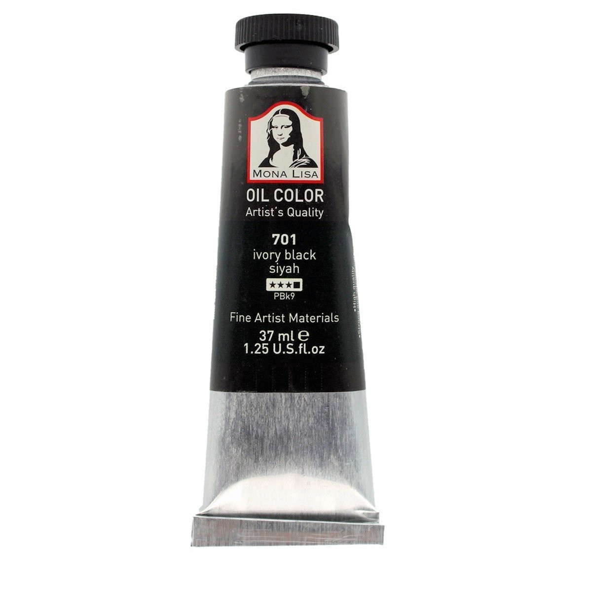 Mona Lisa Yağlı Boya 37ml 701 İvory Black