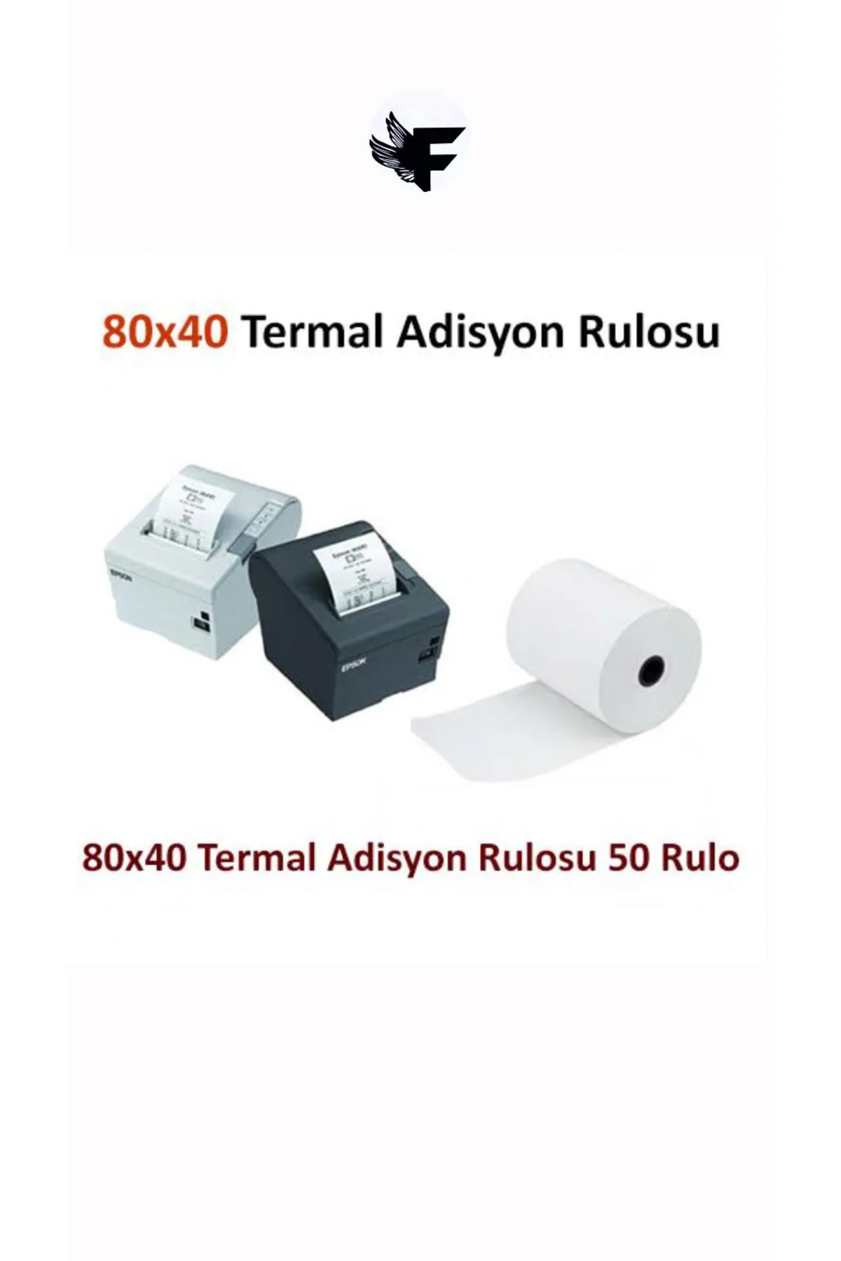 Termal Pos Rulosu 80x40 10 Adet