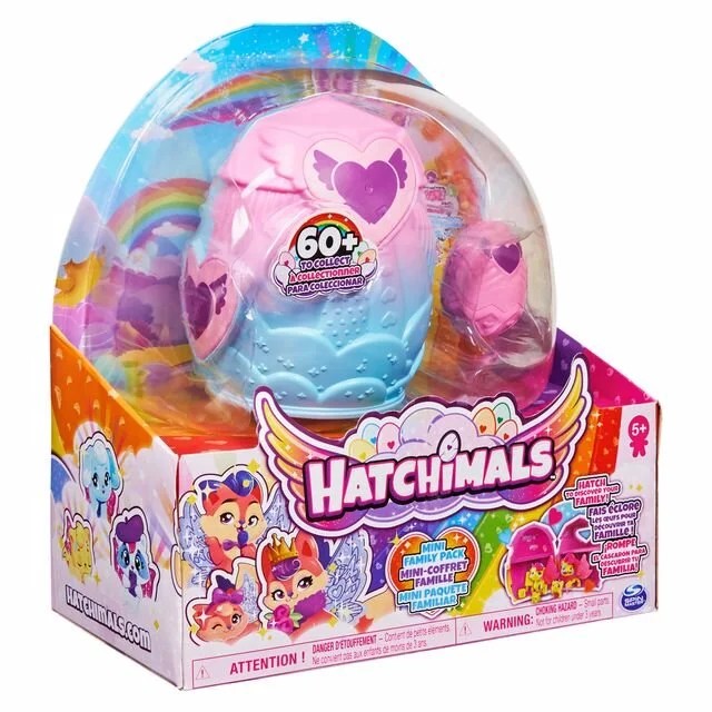 Hatchimals Sürpriz 3 Karakterli Aile Paketi Oyun Seti