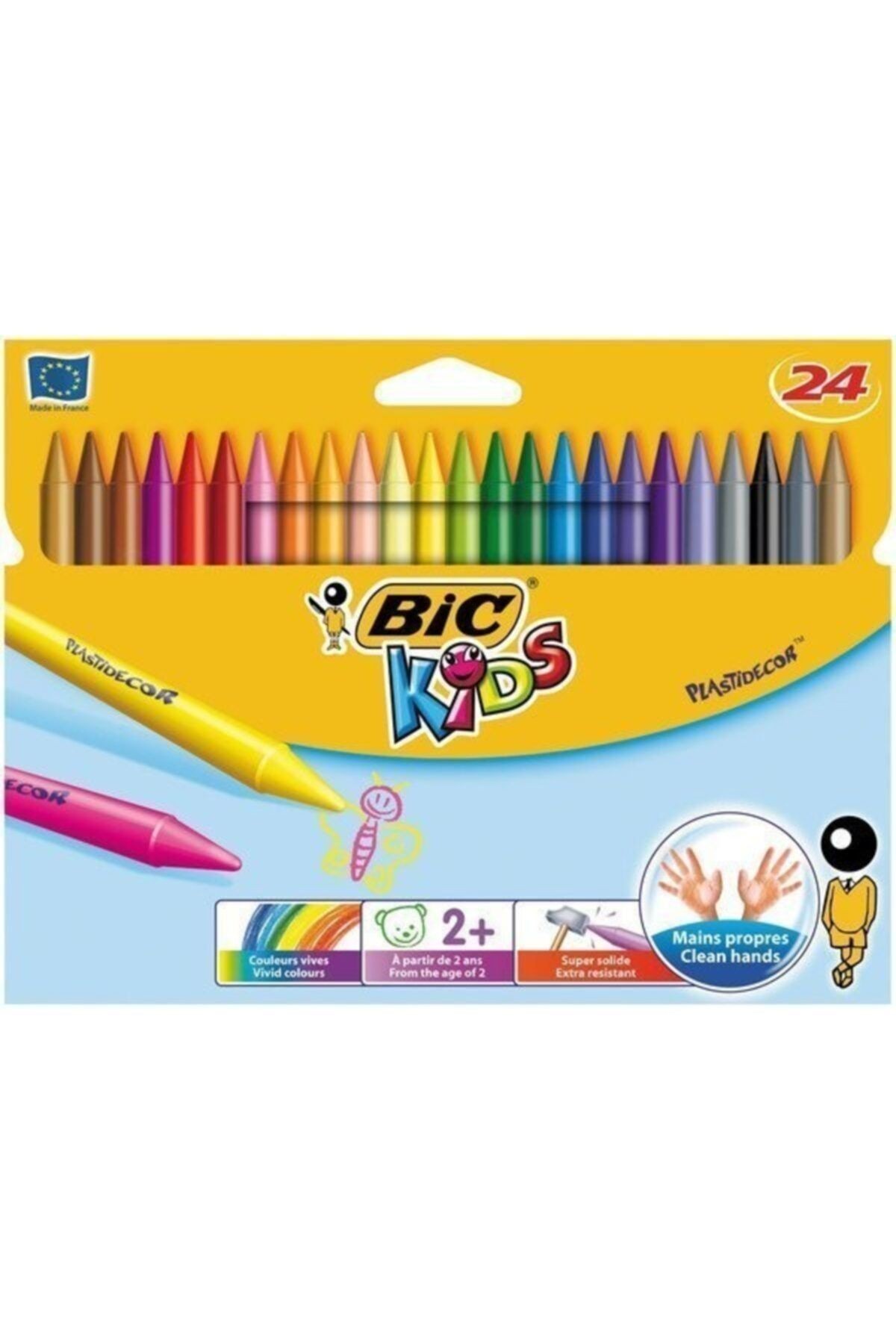 Bic Silinebilir Pastel 24'lü Kutu 3270220010722