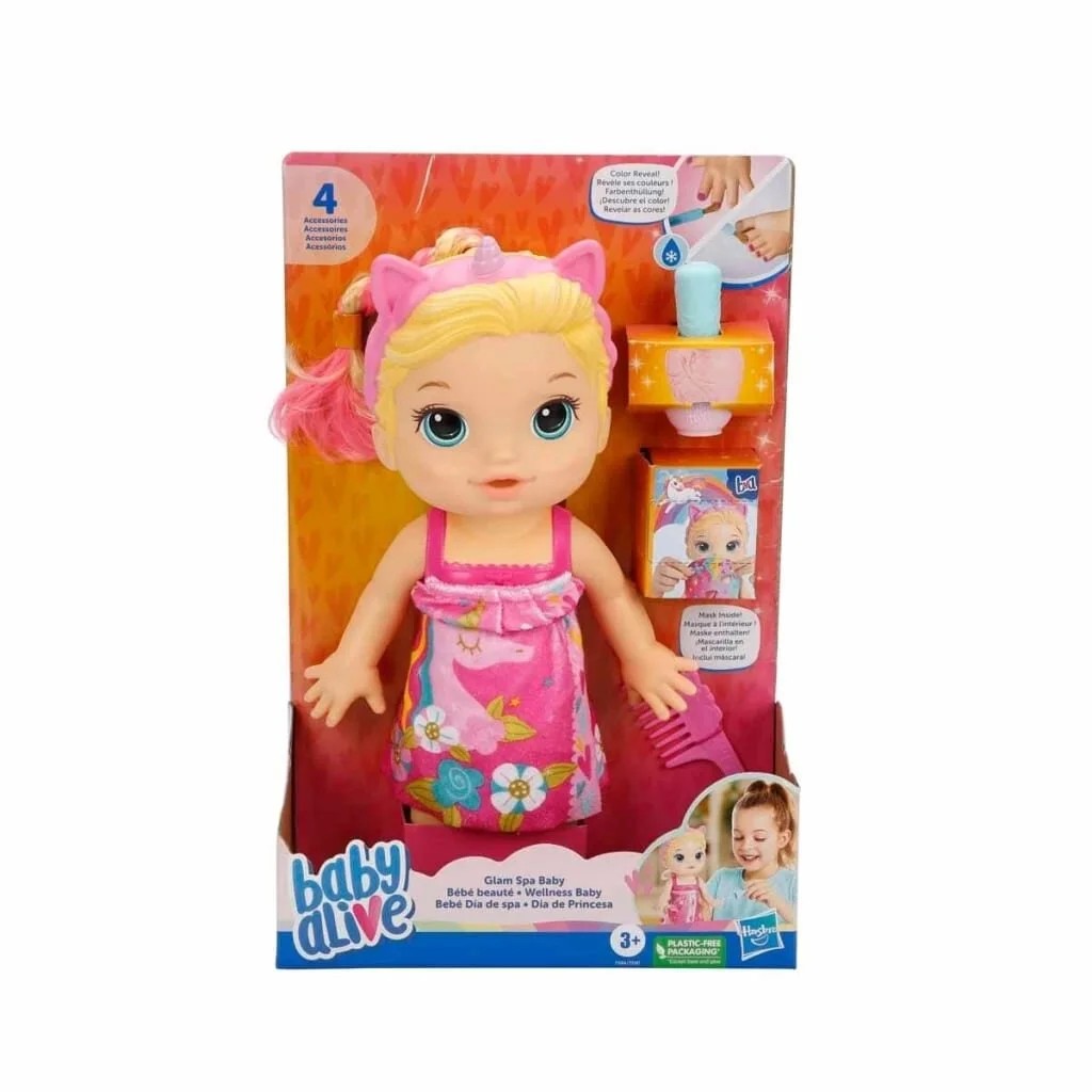 Baby Alive Bebeğimle Spa Eğlencesi F3564