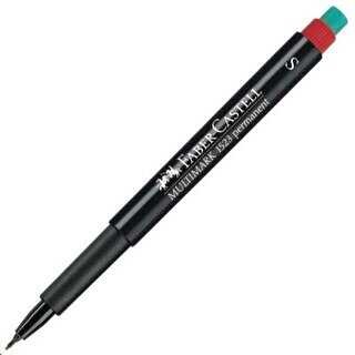 Faber-Castell Permanent S Kırmızı