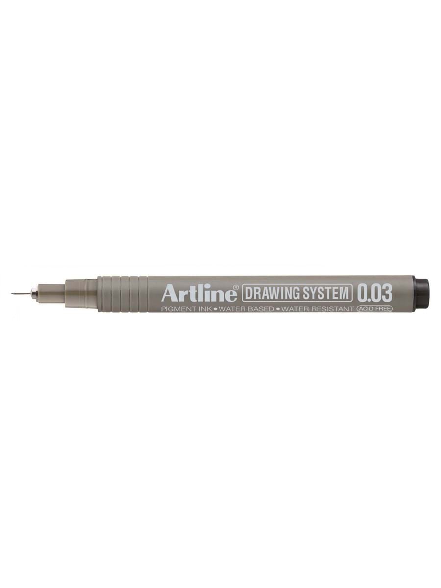 Artline Çizim Kalemi  0.03 siyah