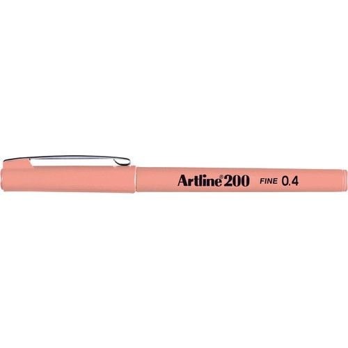 Artline 200n Fine Keçe Uçlu Yazı Kalemi 0,4 Mm Kayısı