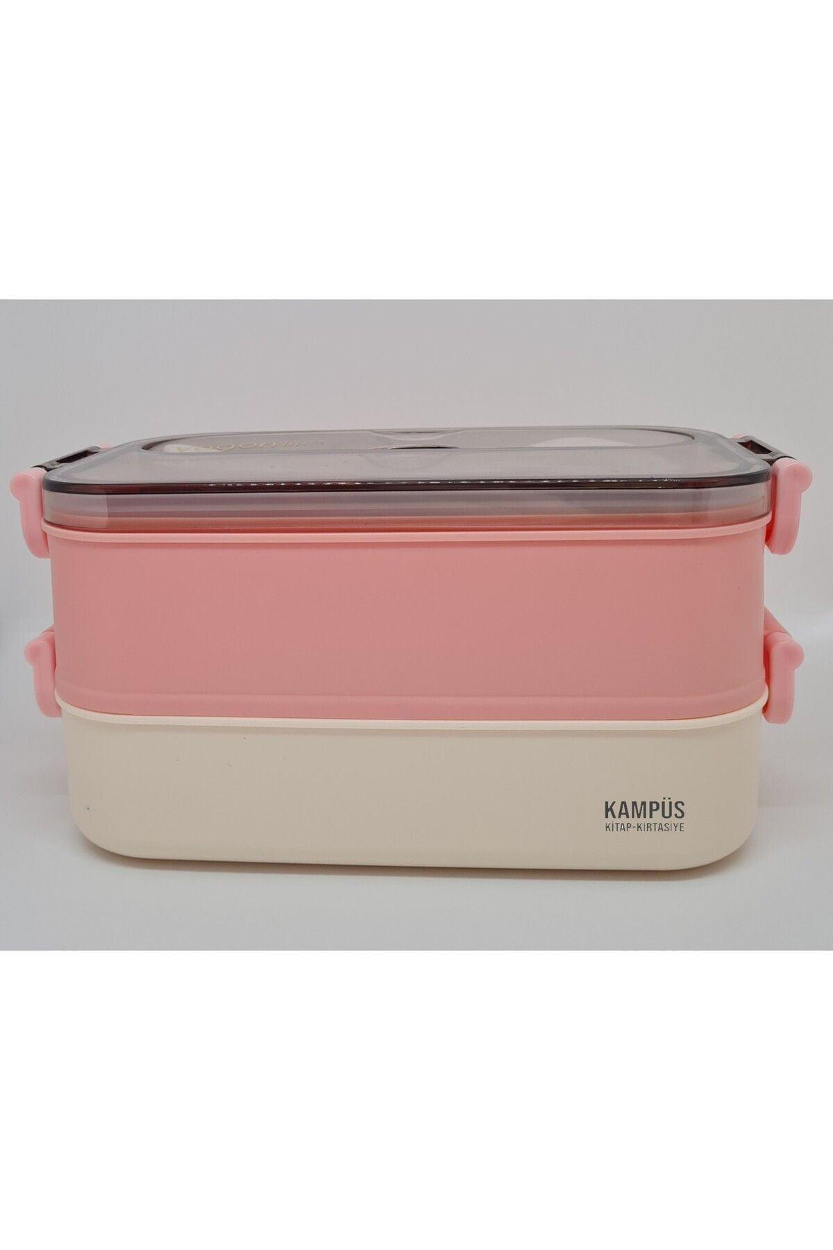 Vagonlife VGN XC-465- 1500 ml Çelik Lunch Box (Yemek Kabı / Pembe)