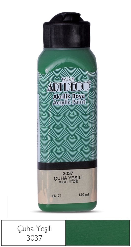 Artdeco Akrilik Boya 140 Ml Çuha Yeşili 3037