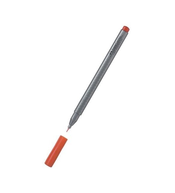 Faber Castell Grip Fineliner Kalem 0,4mm Turuncu