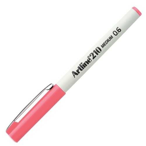 Artline 210N Keçe Uçlu Yazı Kalemi Uç 0.6mm Pembe