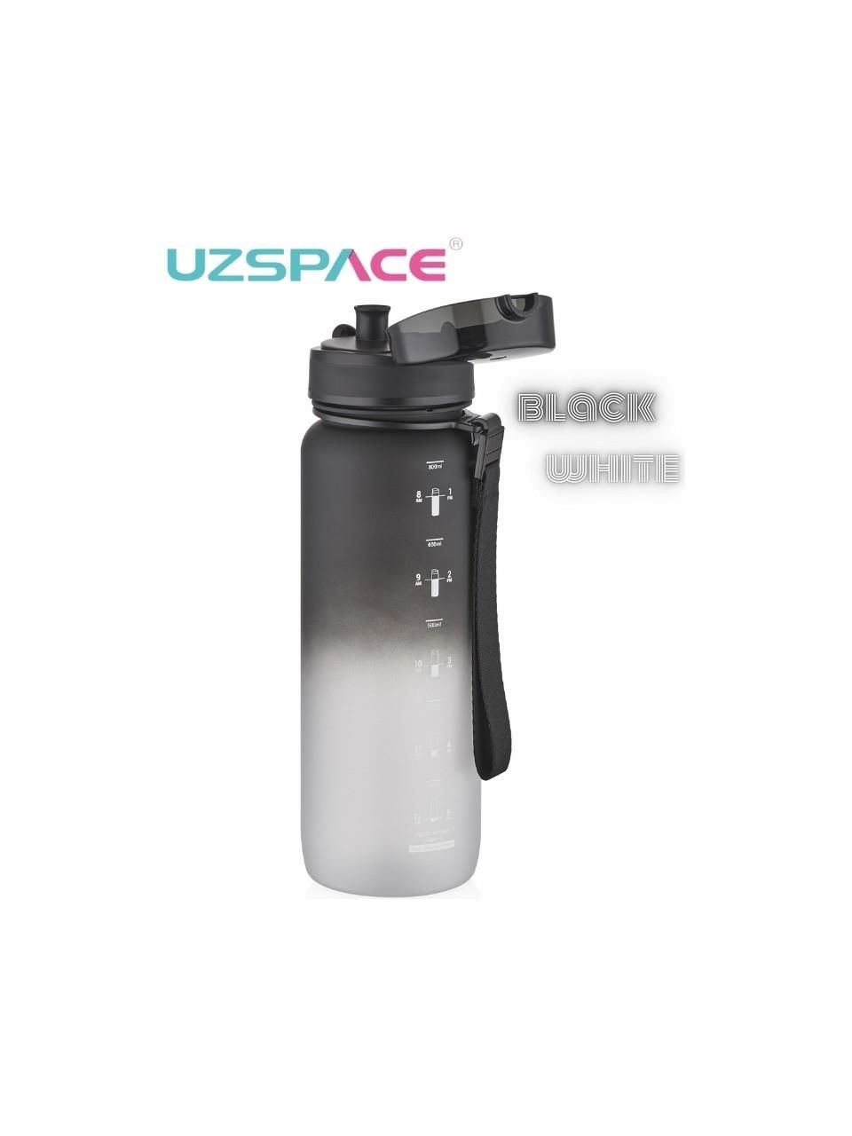 Uzspace Matara Tritan 800 Ml 3053-6 Black White