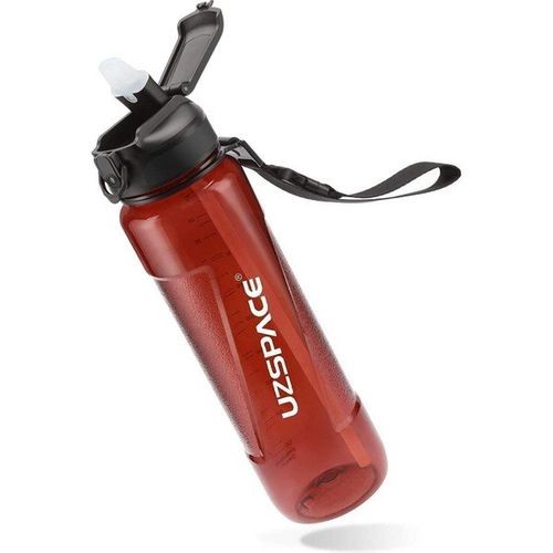 Uzspace 6056 Tritan 850 ml Kırmızı Matara