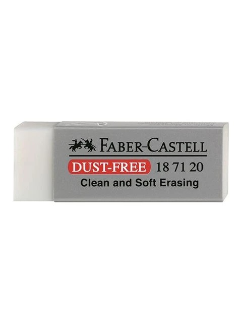 Faber-Castell Öğrenci Silgisi Dust Free Beyaz