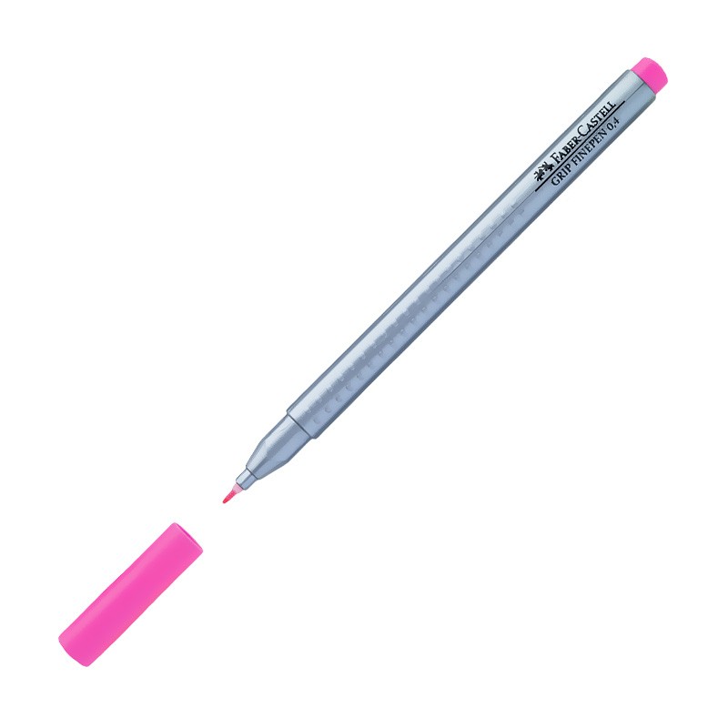 Faber-Castell Grip Finepen 0.4 Mm Pembe