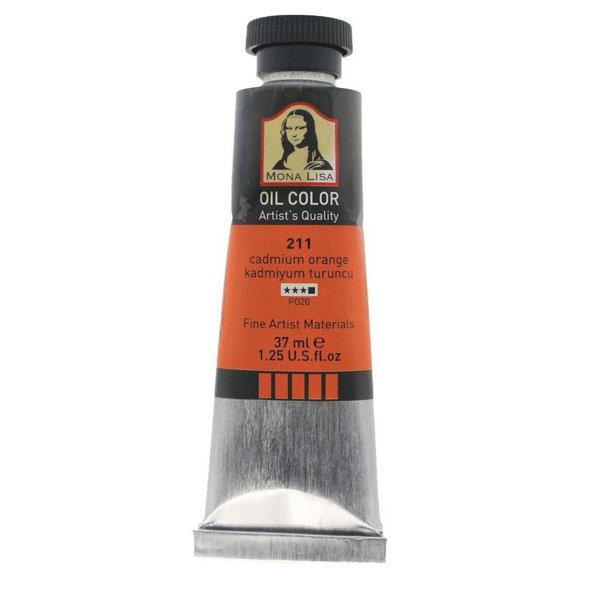 Mona Lisa Yağlı Boya 37ml 211 Cadmium Orange