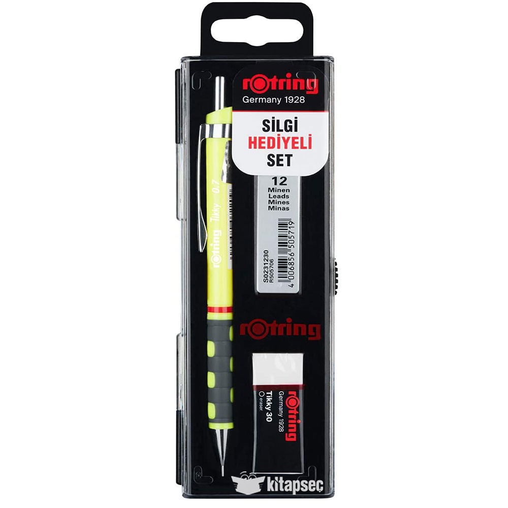 Rotring Tıkky Min Silgi 3 Lü Okul Seti- 0.7 N.sarı NW.RO-KK07-07-NSARI