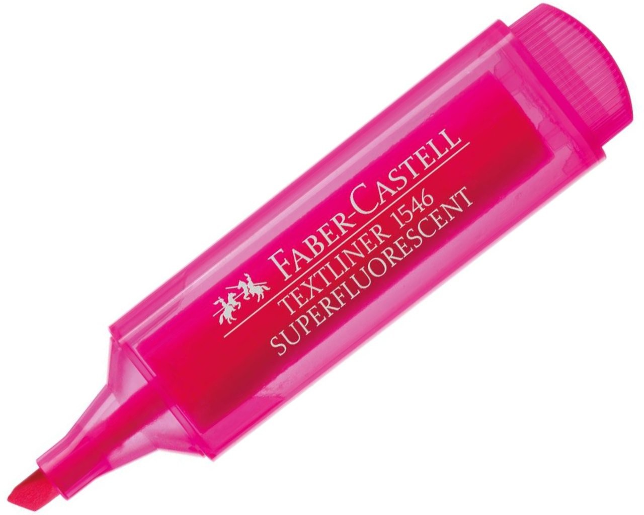 Faber-Castell Fosforlu Kalem Şeffaf Gövde Pembe