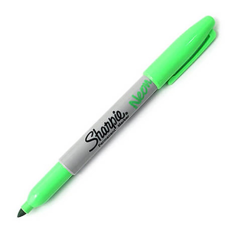 Sharpie Neon Permanent Markör Fosforlu Yeşil 1881134