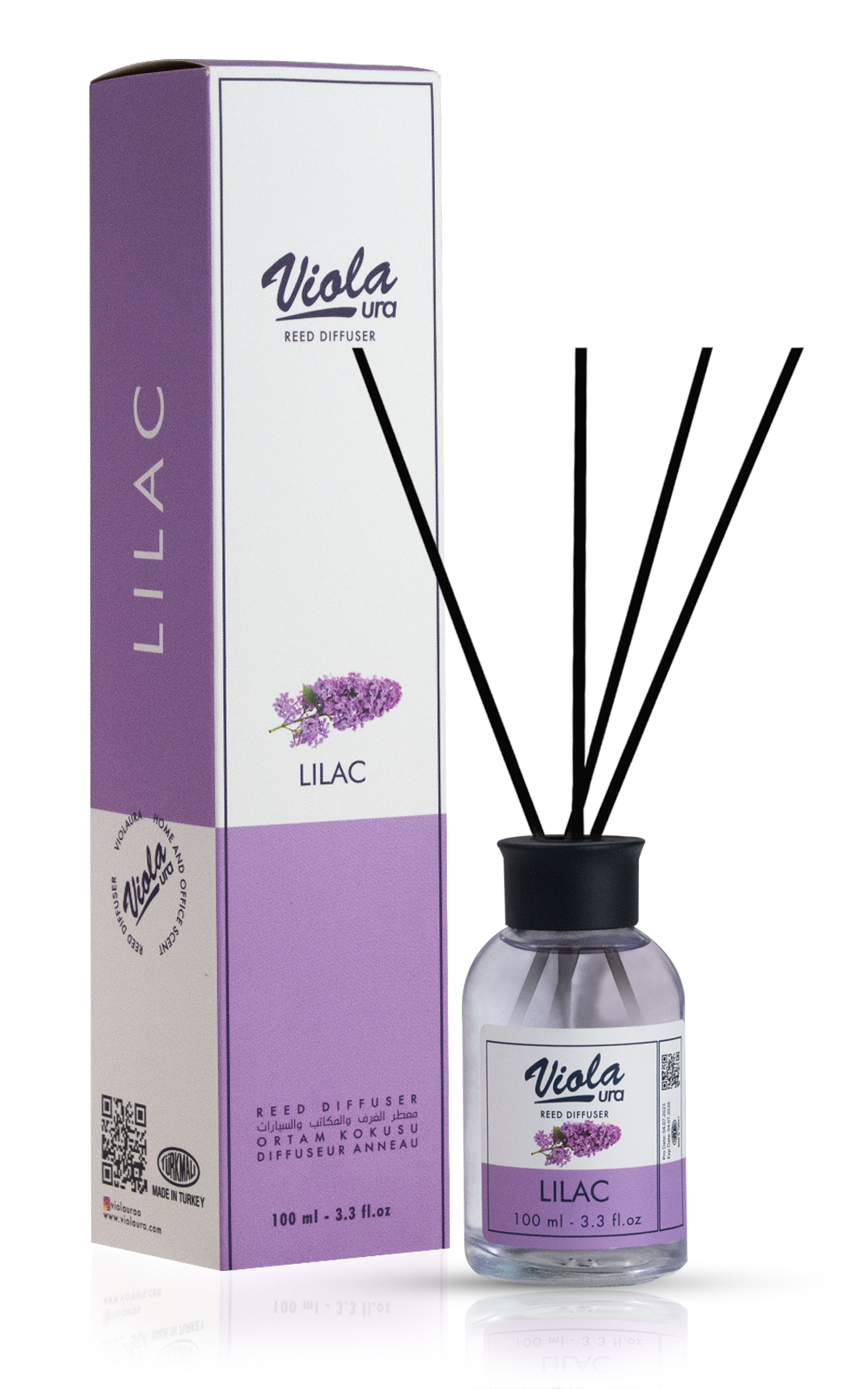 Violaura 100 ml Lilac Reed Diffuser 