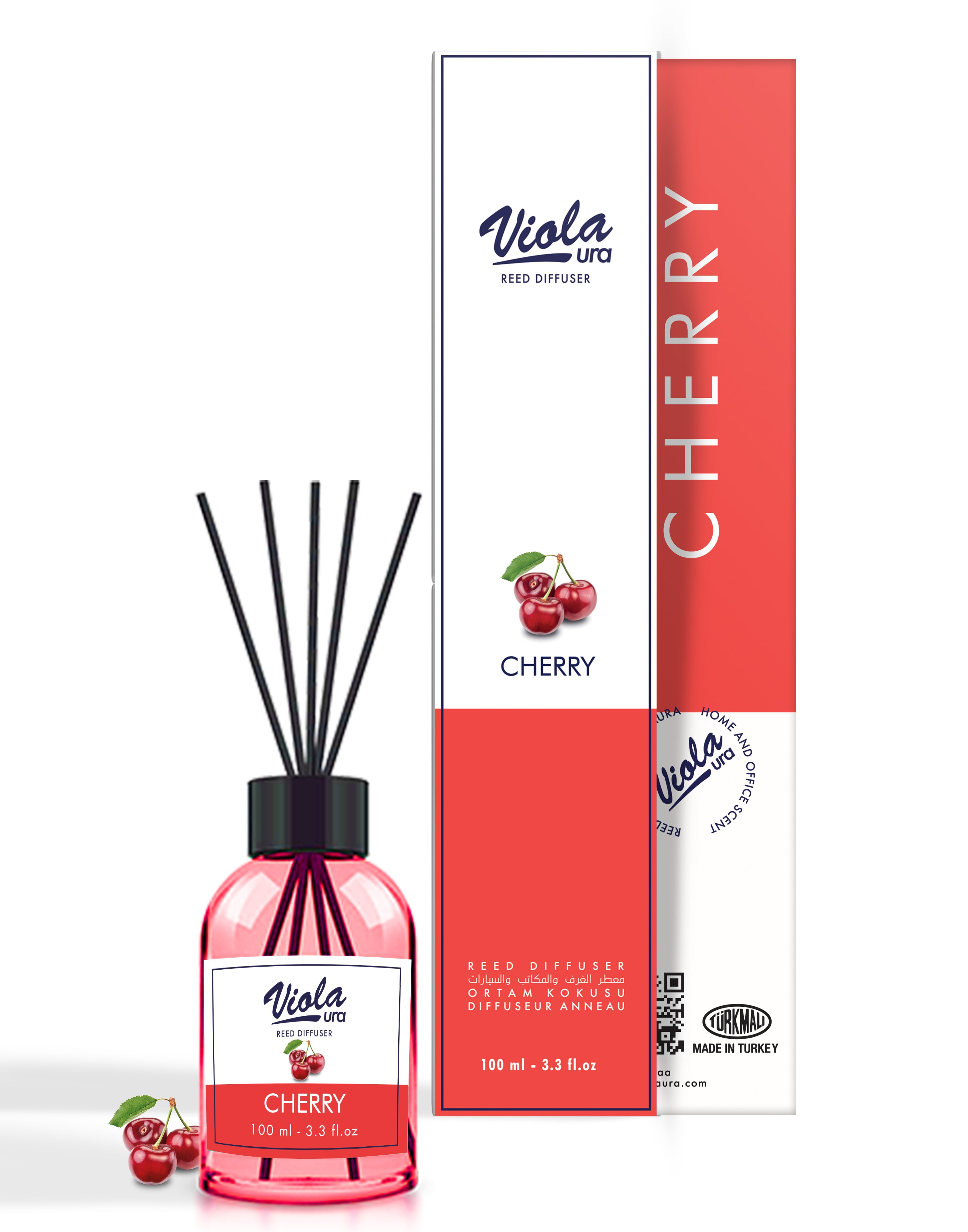 Violaura 100 ml Cherry Reed Diffuser 