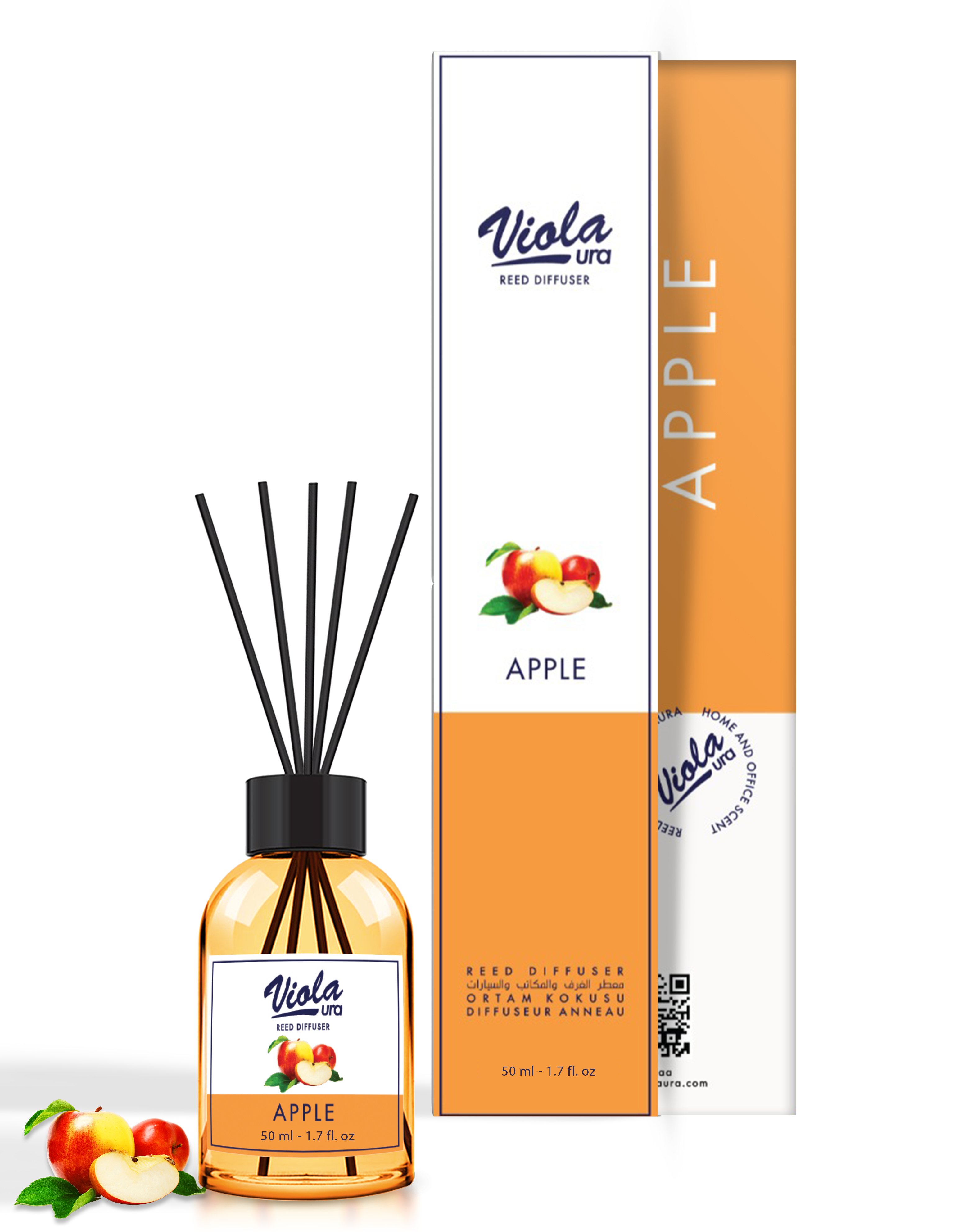 Violaura 50 ml Apple Reed Diffuser 