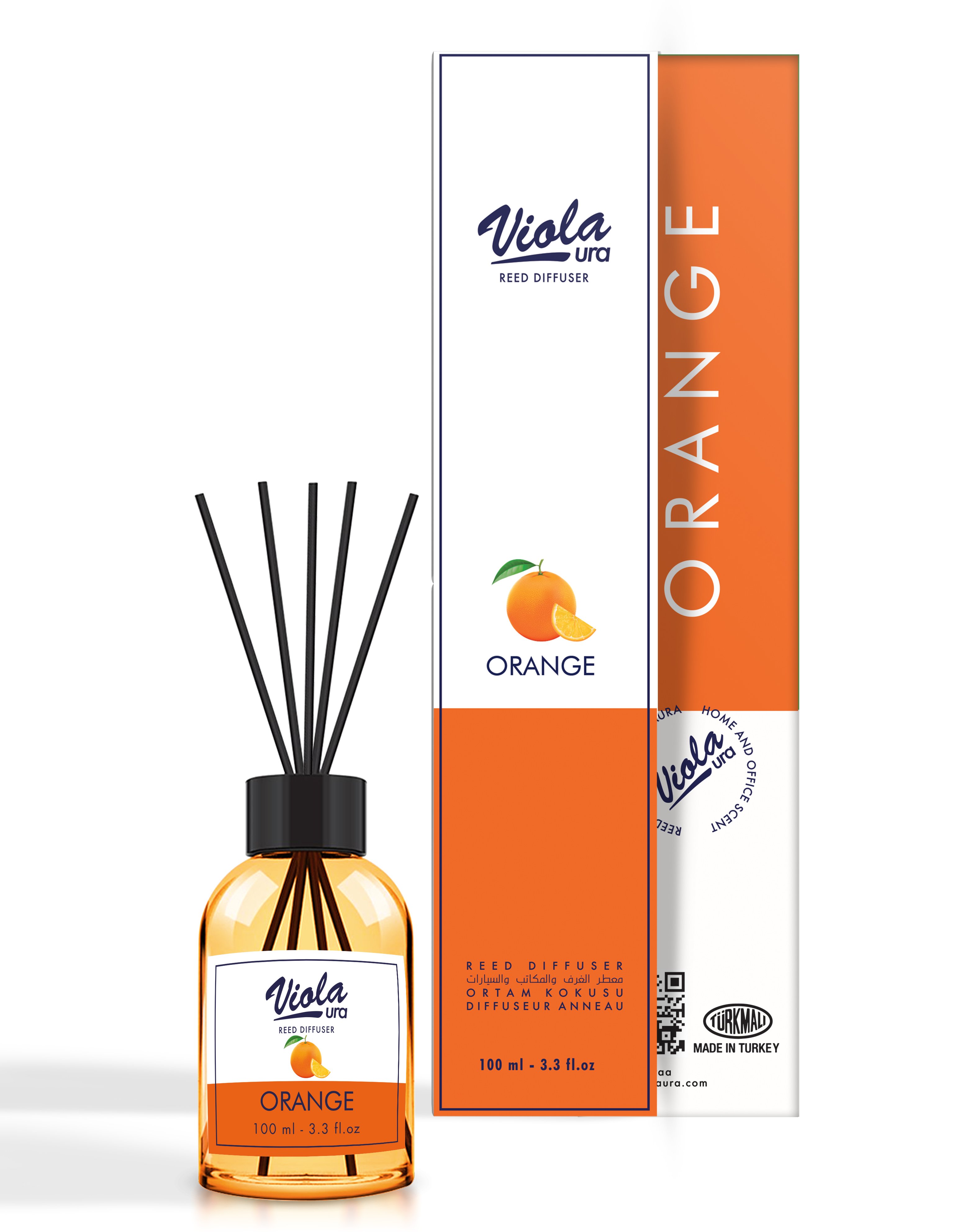 Violaura 100 ml Orange Reed Diffuser