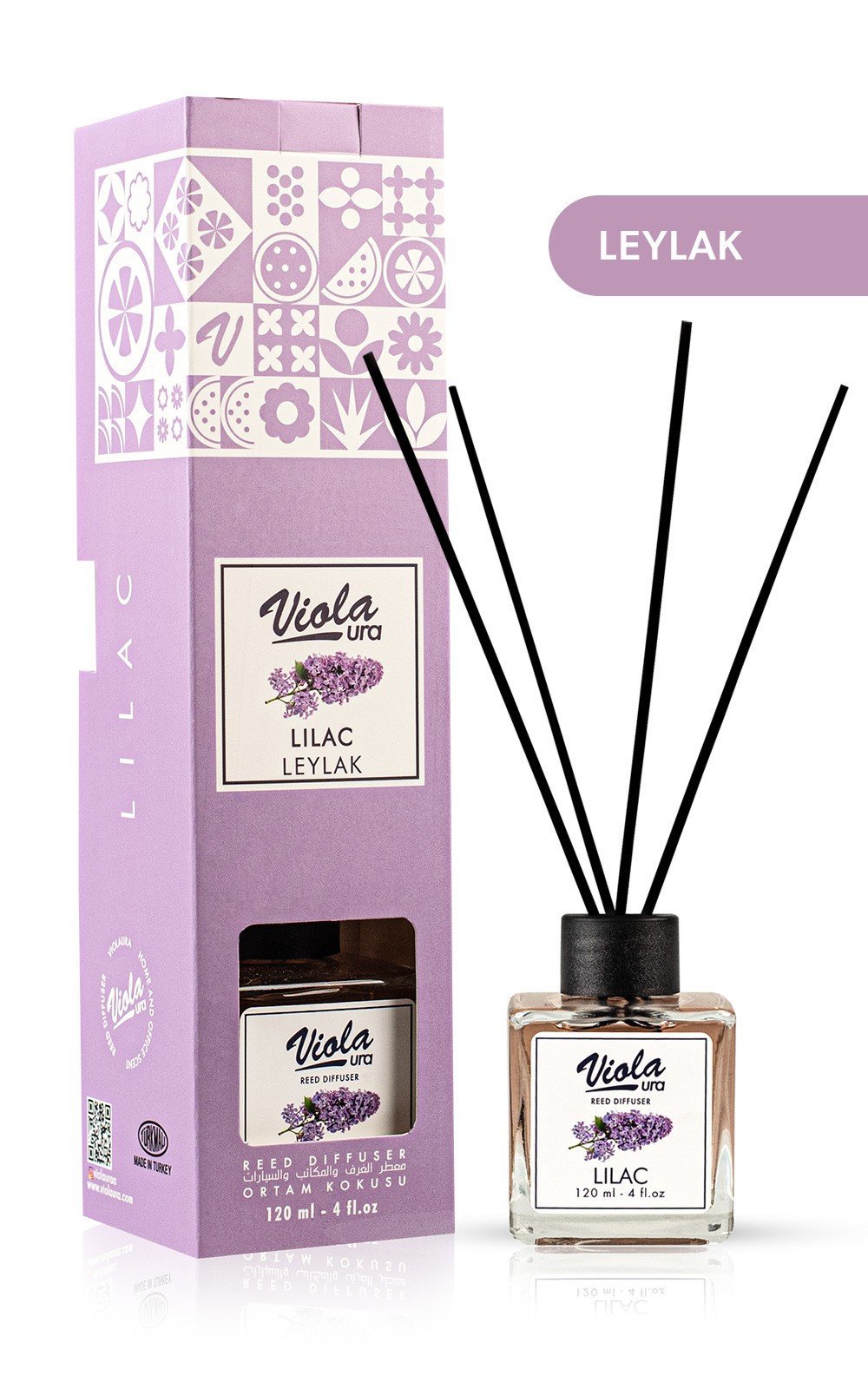 Reed diffuser Lilac 120 ML 