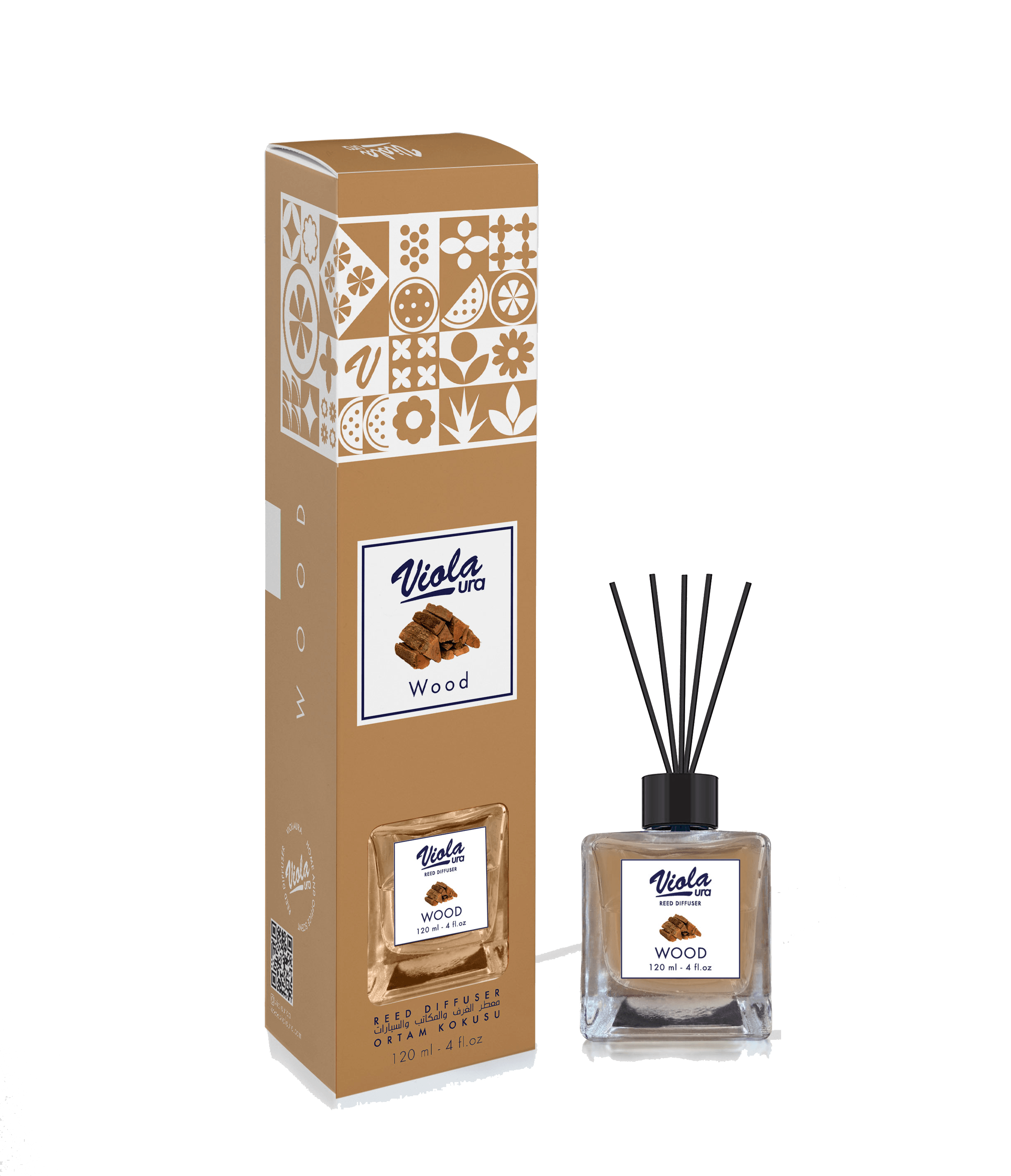 Reed diffuser Wood 120ML