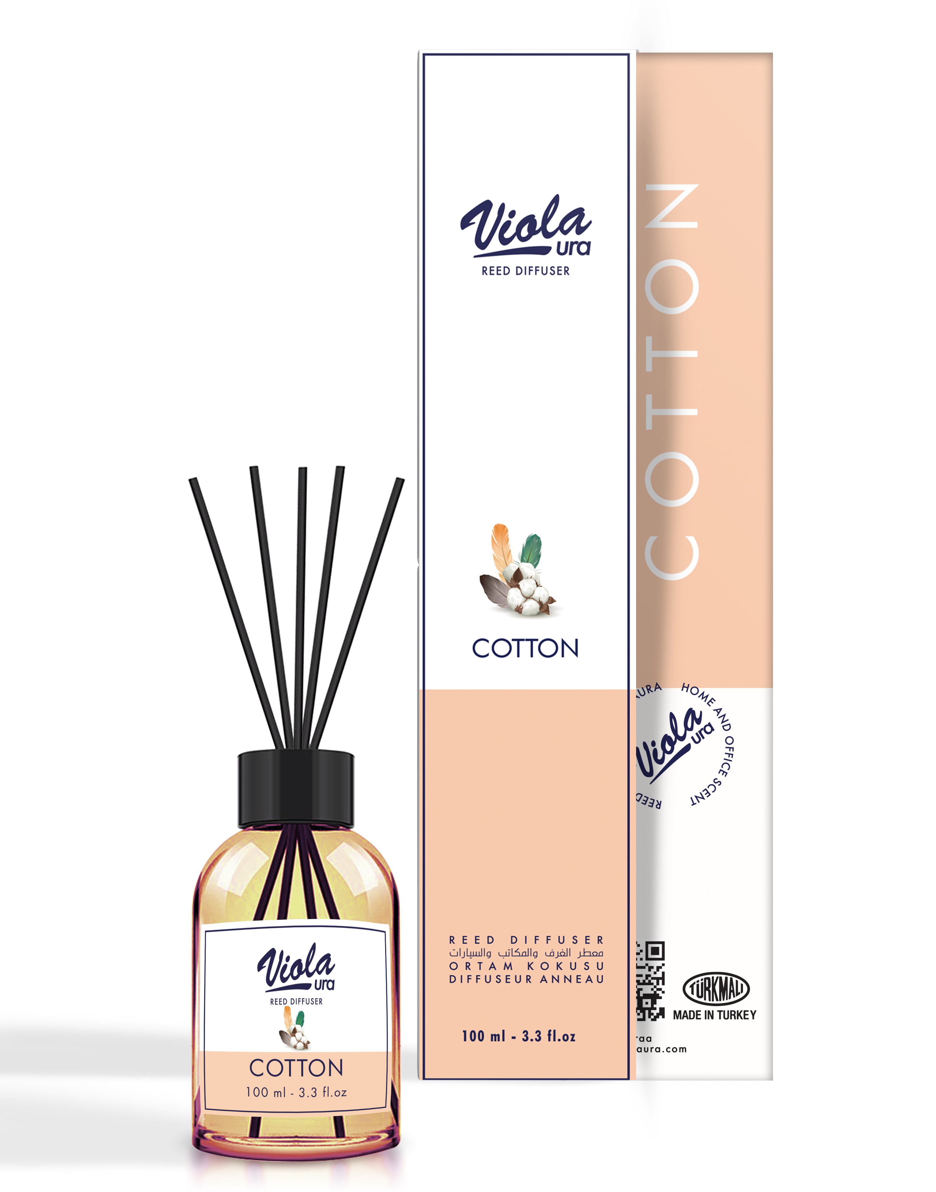 Violaura 100 ml Cotton Reed Diffuser 