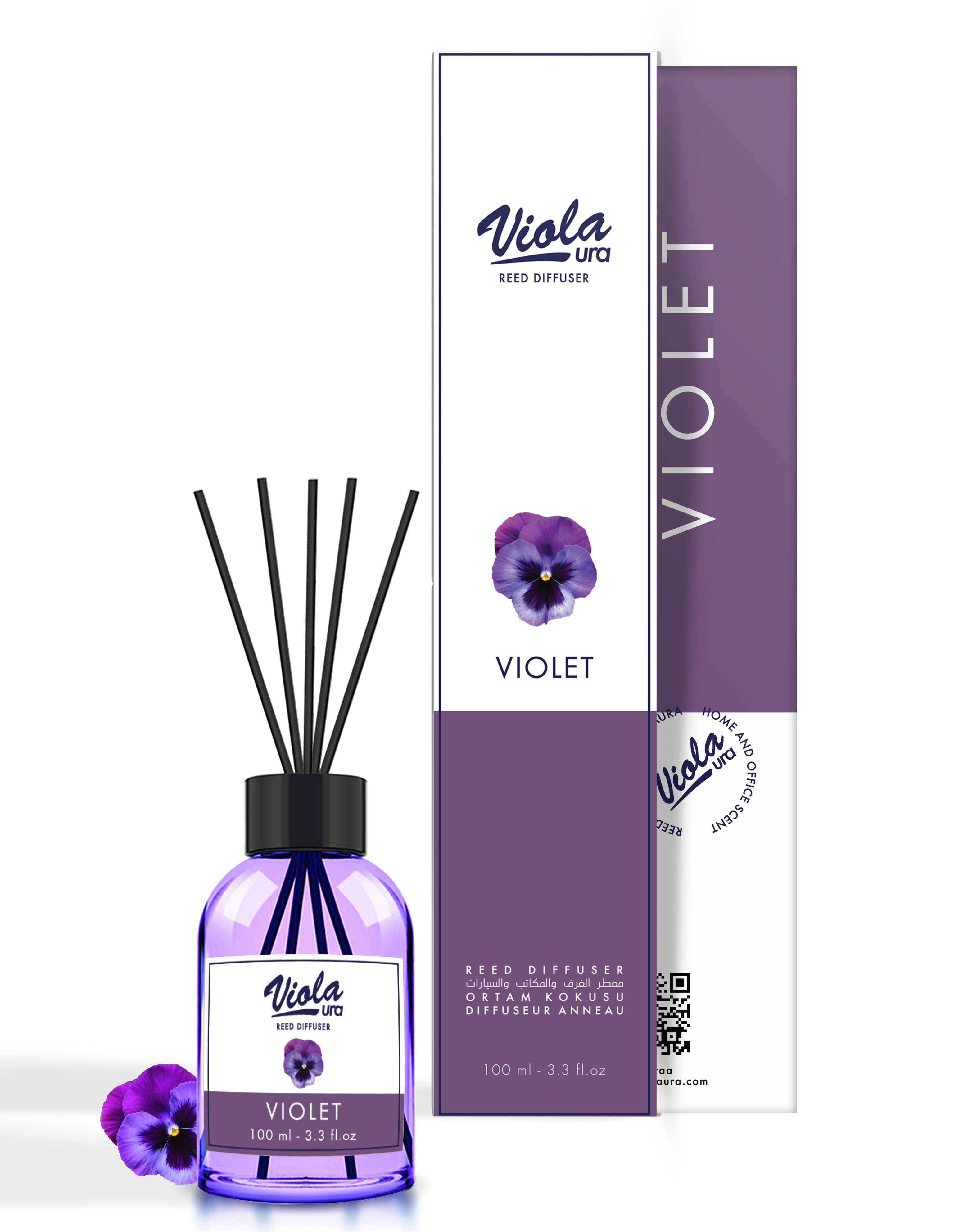 Violaura 100 ml Violet Reed Diffuser