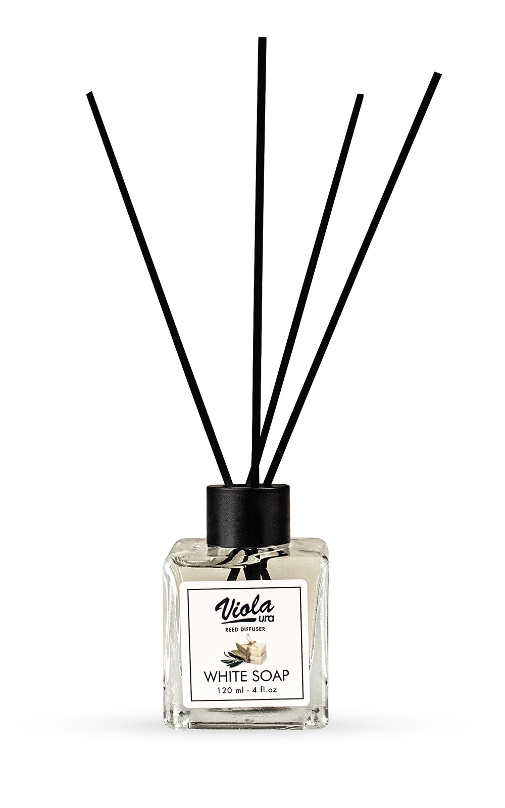 Reed diffuser White soap 120ML