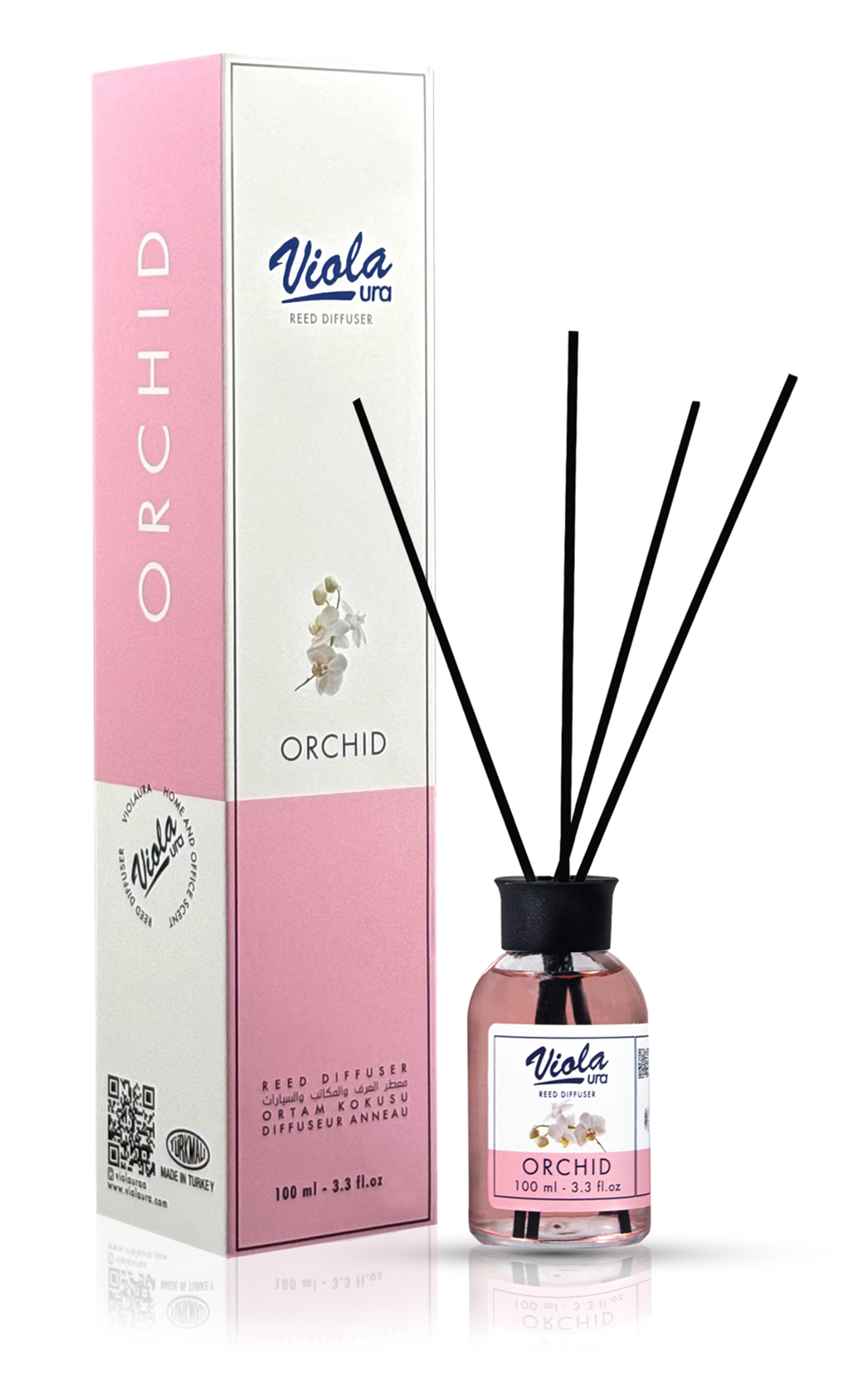 Violaura 100 ml Orchid Reed Diffuser