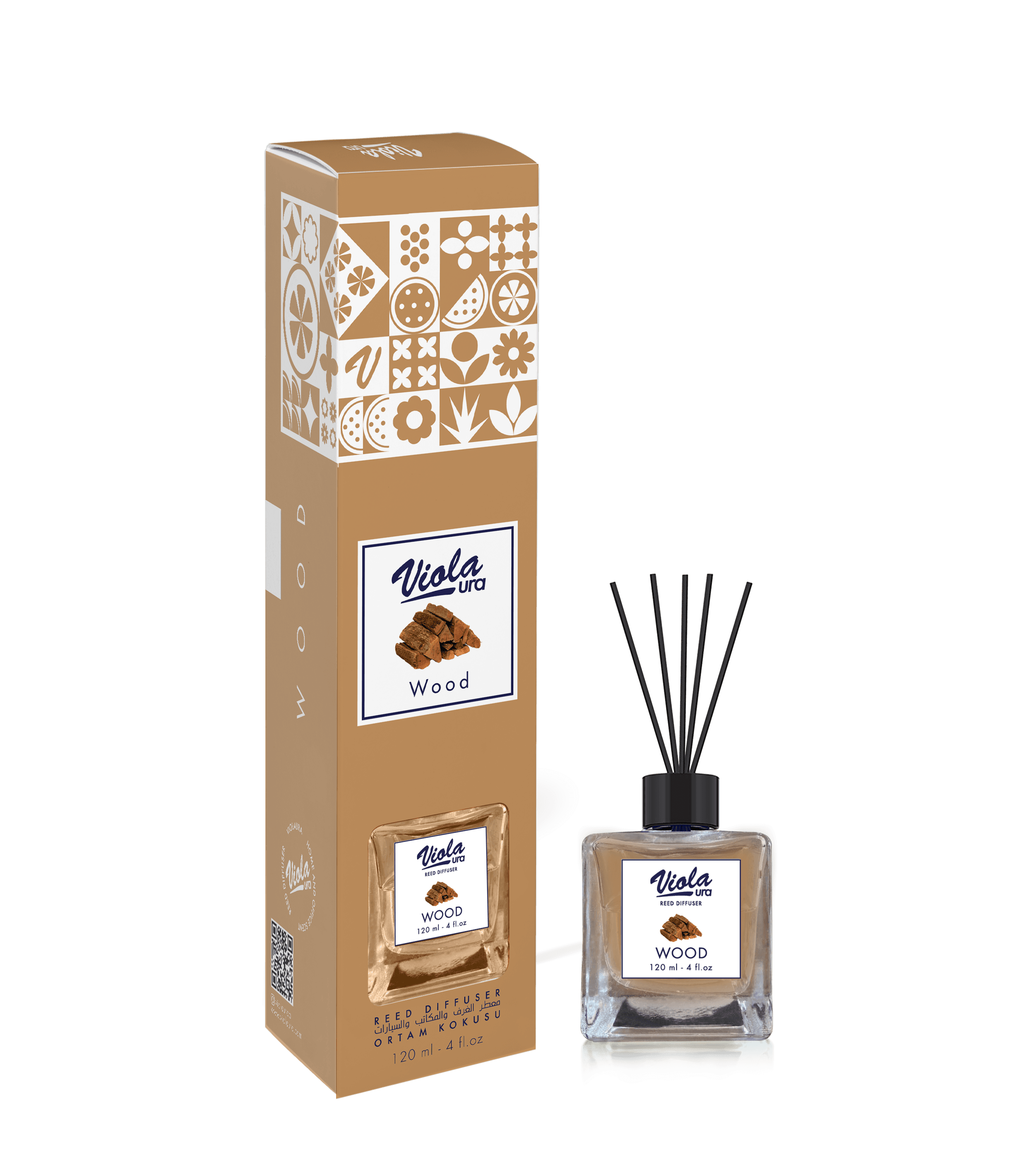 Reed diffuser Wood 120ML