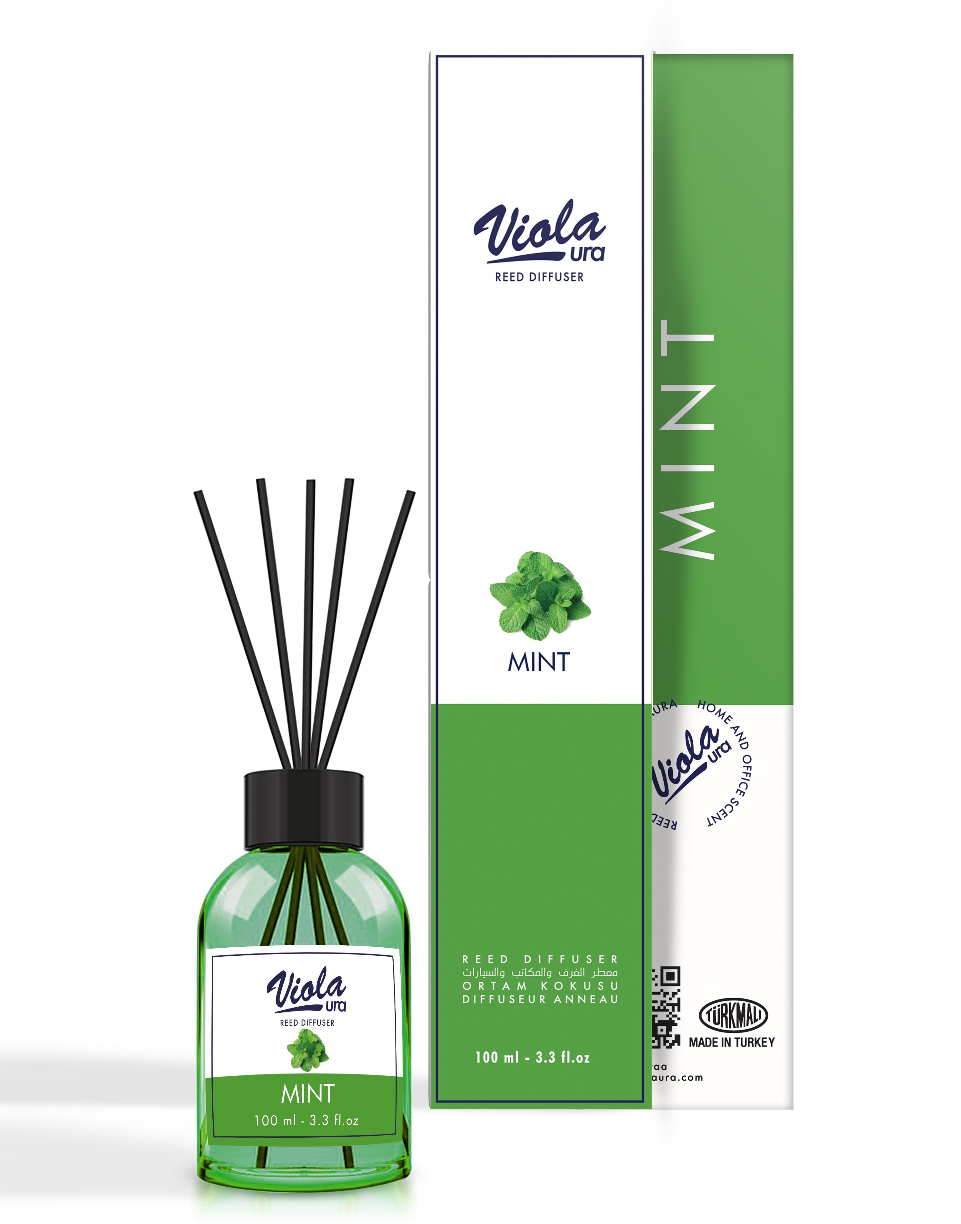 Violaura 100 ml Mint Reed Diffuser 