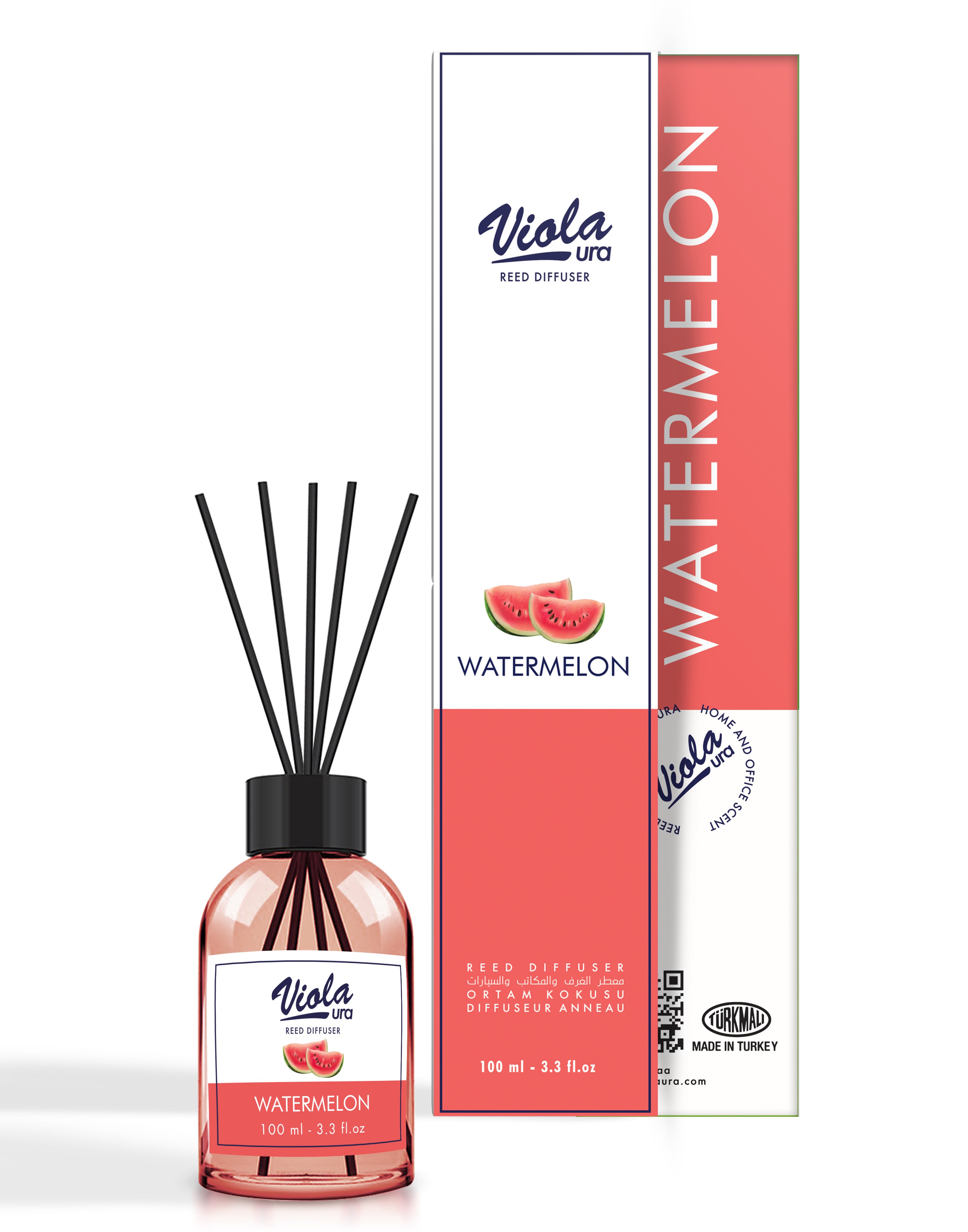 Violaura 100 ml Watermelon Reed Diffuser