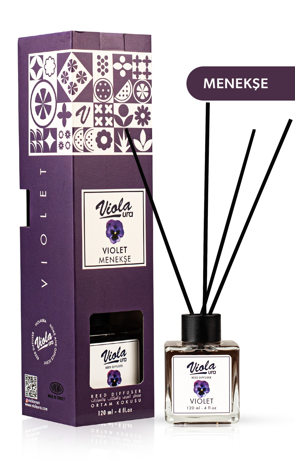 Reed diffuser Violet 120ML