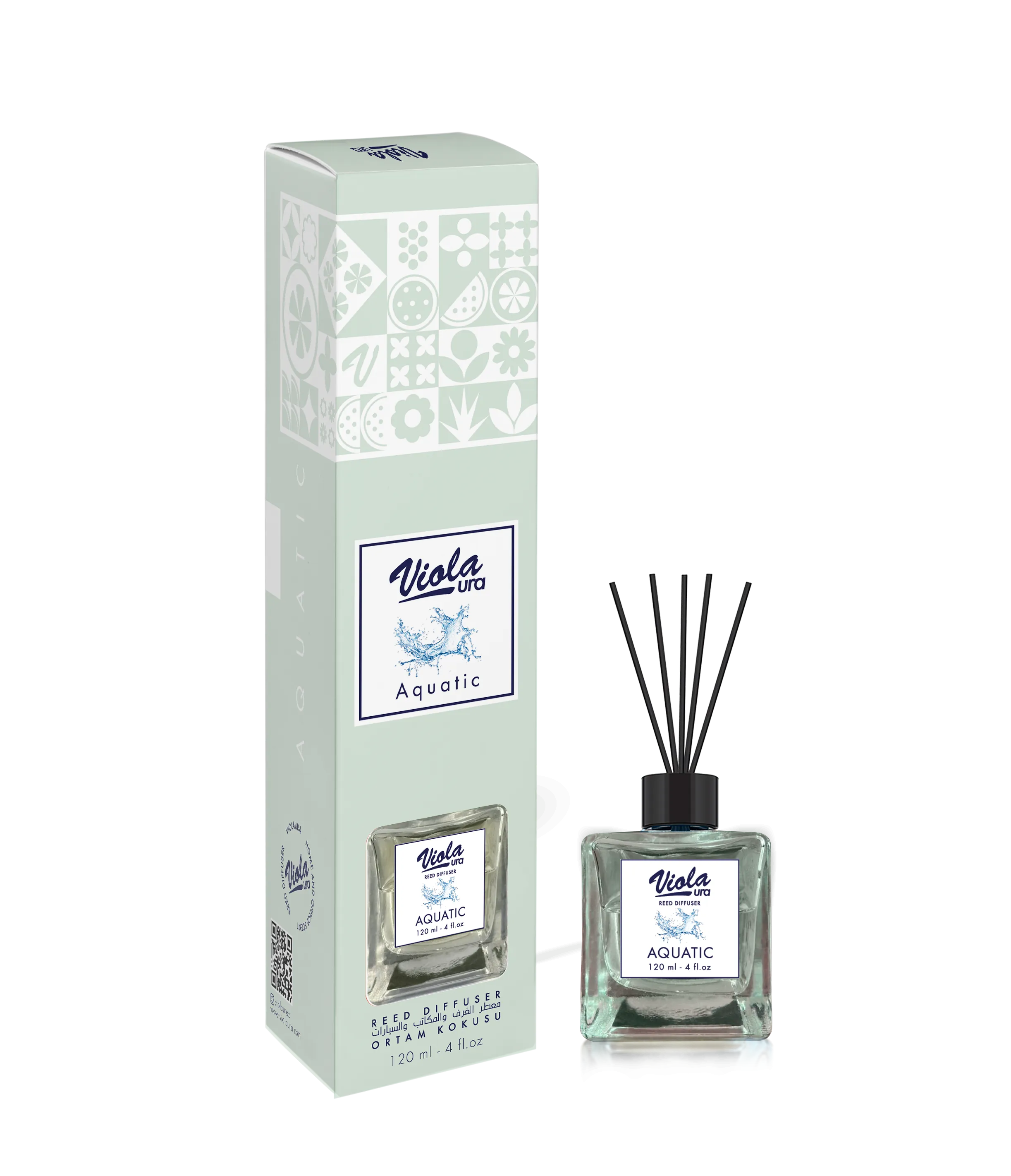 Violaura 120 ml Okyanus Çubuklu Oda Kokusu