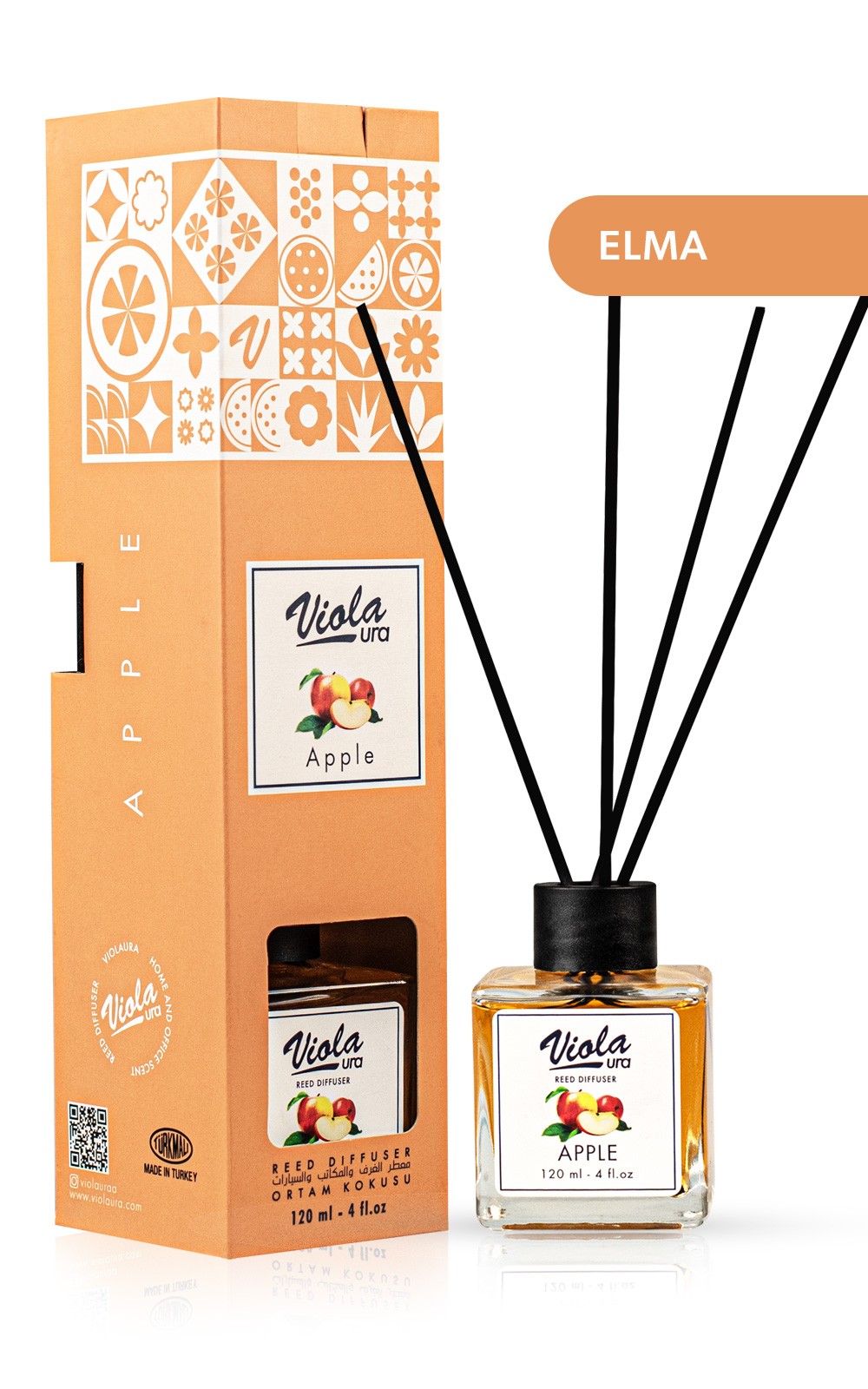 Reed diffuser Apple 120ml