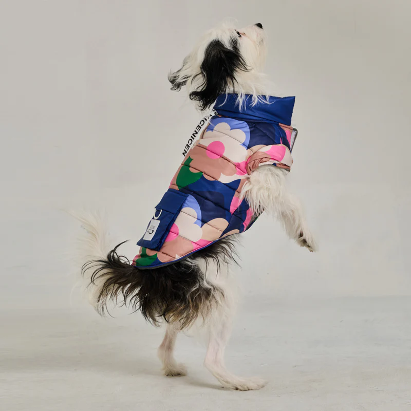 PUFFER POLAR FLAWERY 