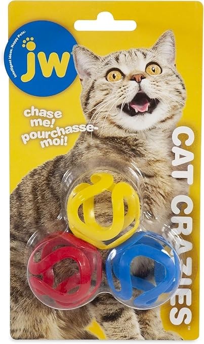 JW Cat Crazies Kedi Oyuncağı ( 3'lü Paket )