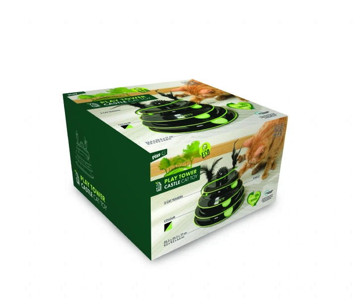 PLAY TOWER CASTLE KEDİ OYUNCAĞI