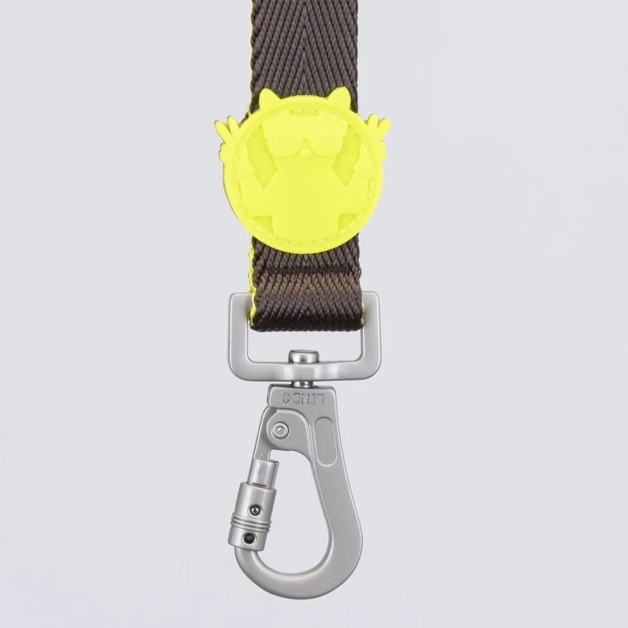 Urban Glow Dark Brown Gezdirme Tasması
