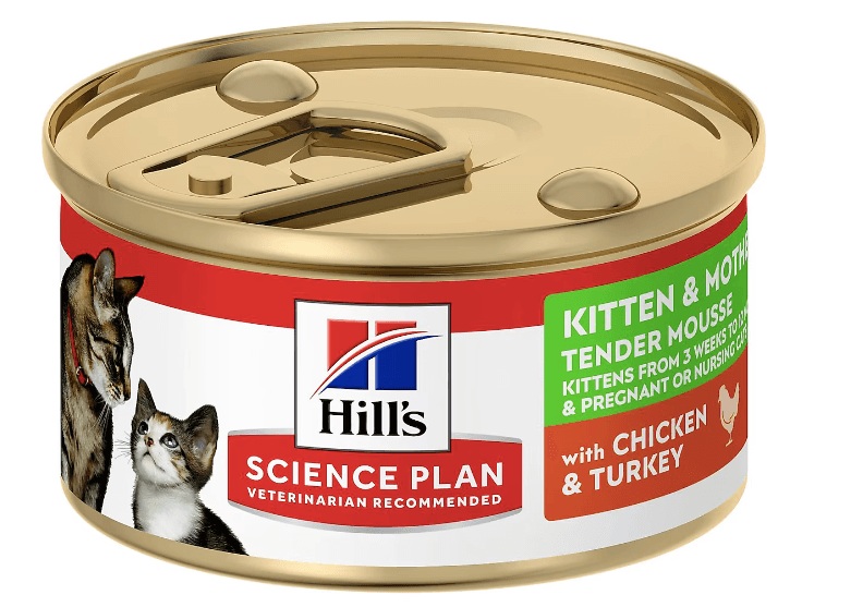 Hill's Kitten & Mother Mousse 85 gr Yavru ve Anne Konserve Kedi Maması